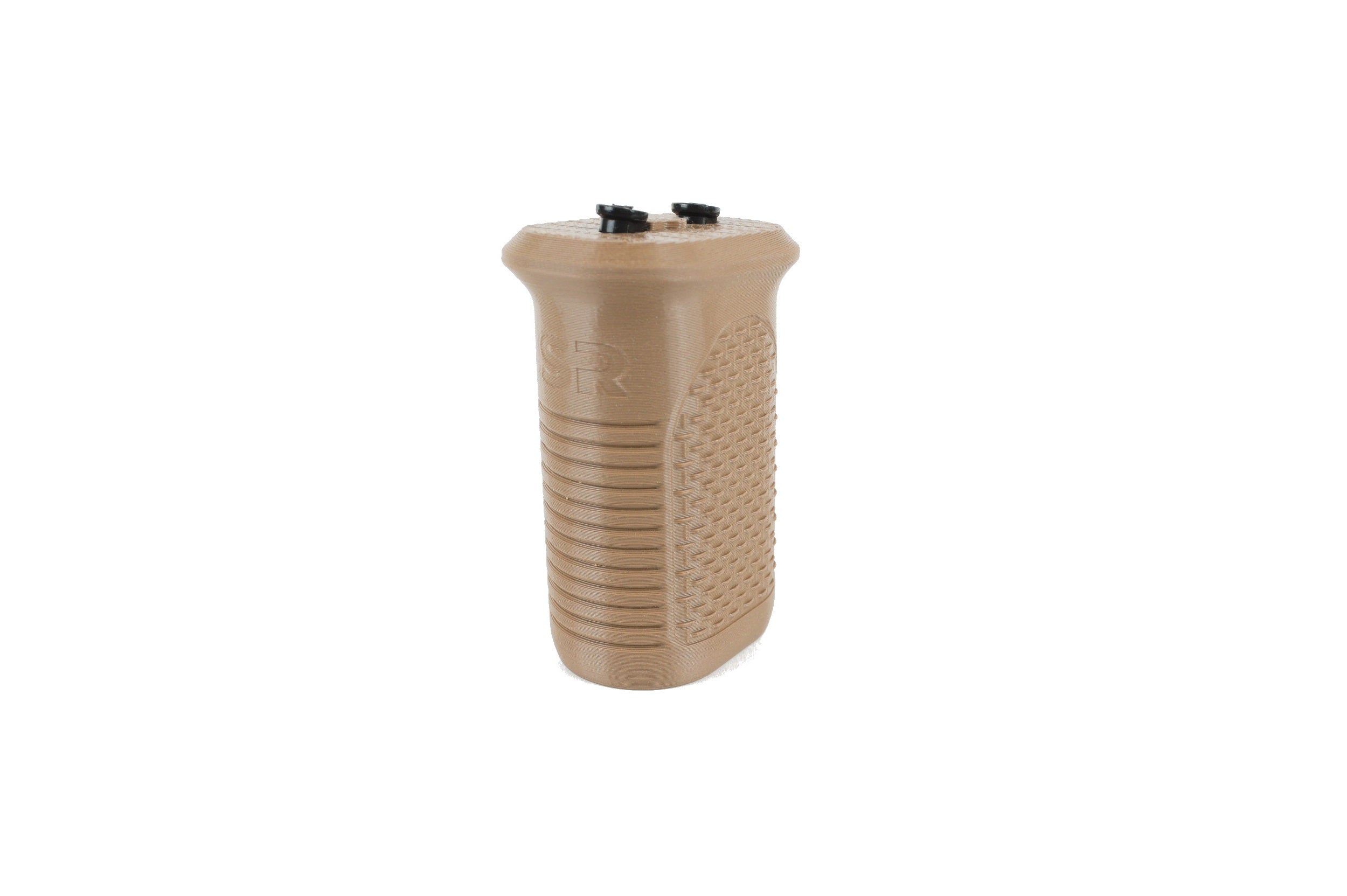 KeyMod-compatible Vertical Foregrip - Comfort Angle - Tan